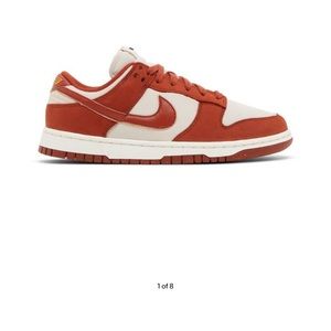 Nike dunk low rugged orange